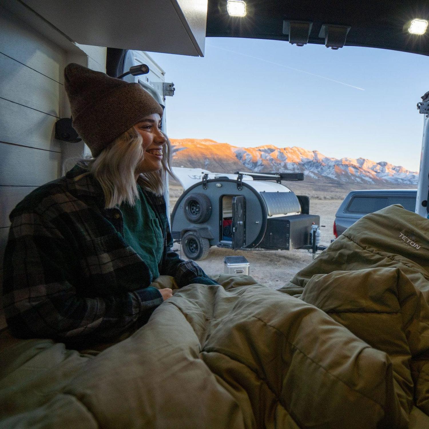 Sleeping Evergreen -10°F (-23°C) TETON - Estaca Outdoors