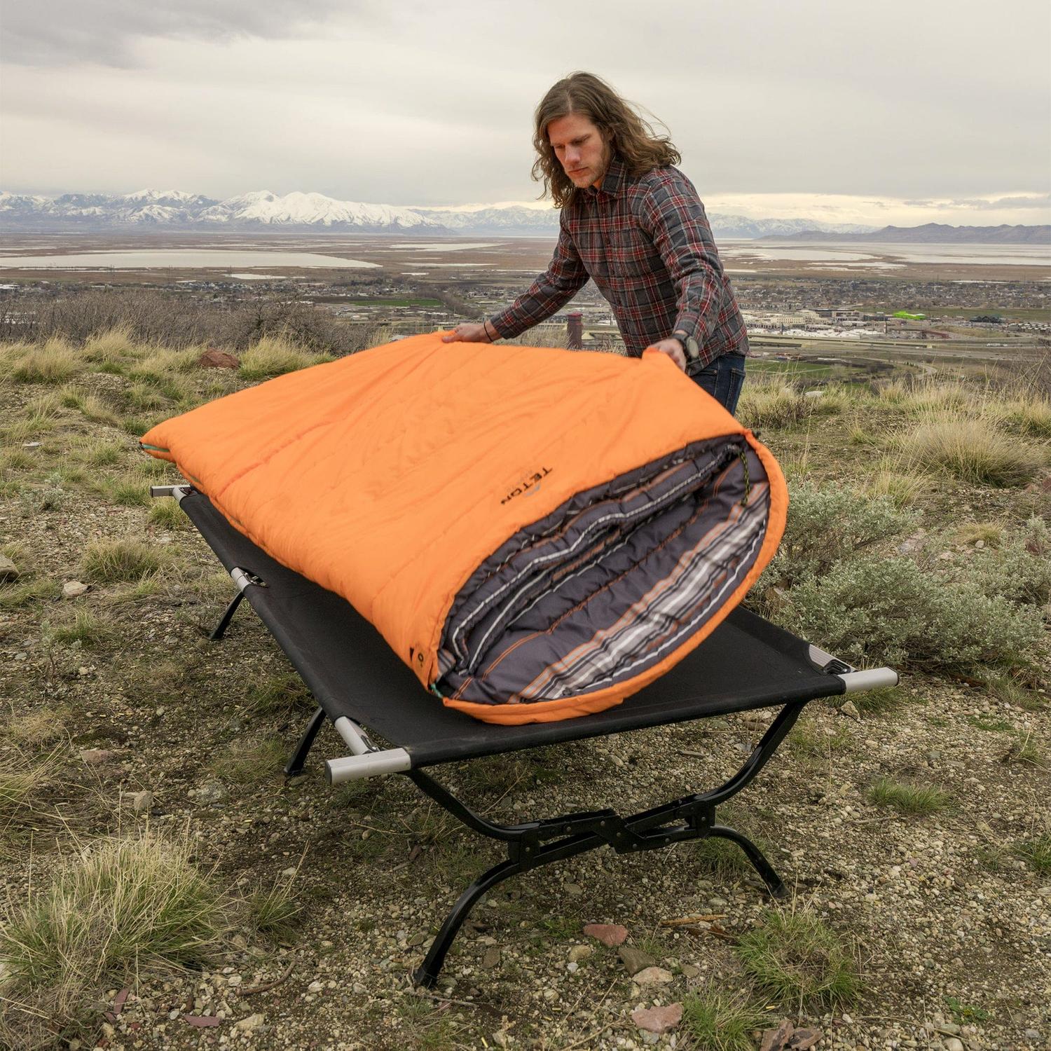 Catre Plegable "Outfitter XXL" TETON (2m x 90cm) - Estaca Outdoors