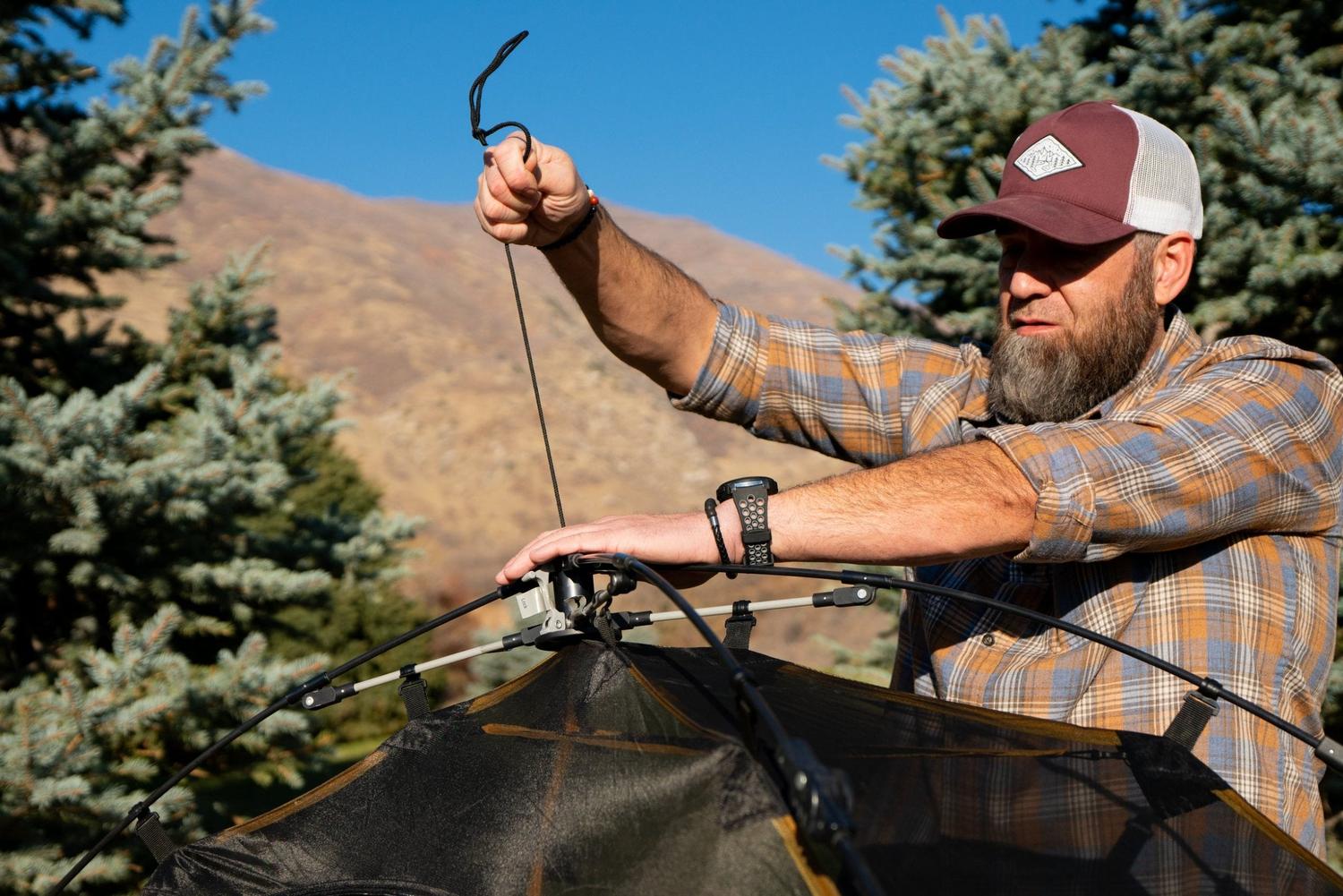 Combo 1 Casa de Campaña "Vista 1" y Catre "Outfitter XXL" TETON - Estaca Outdoors