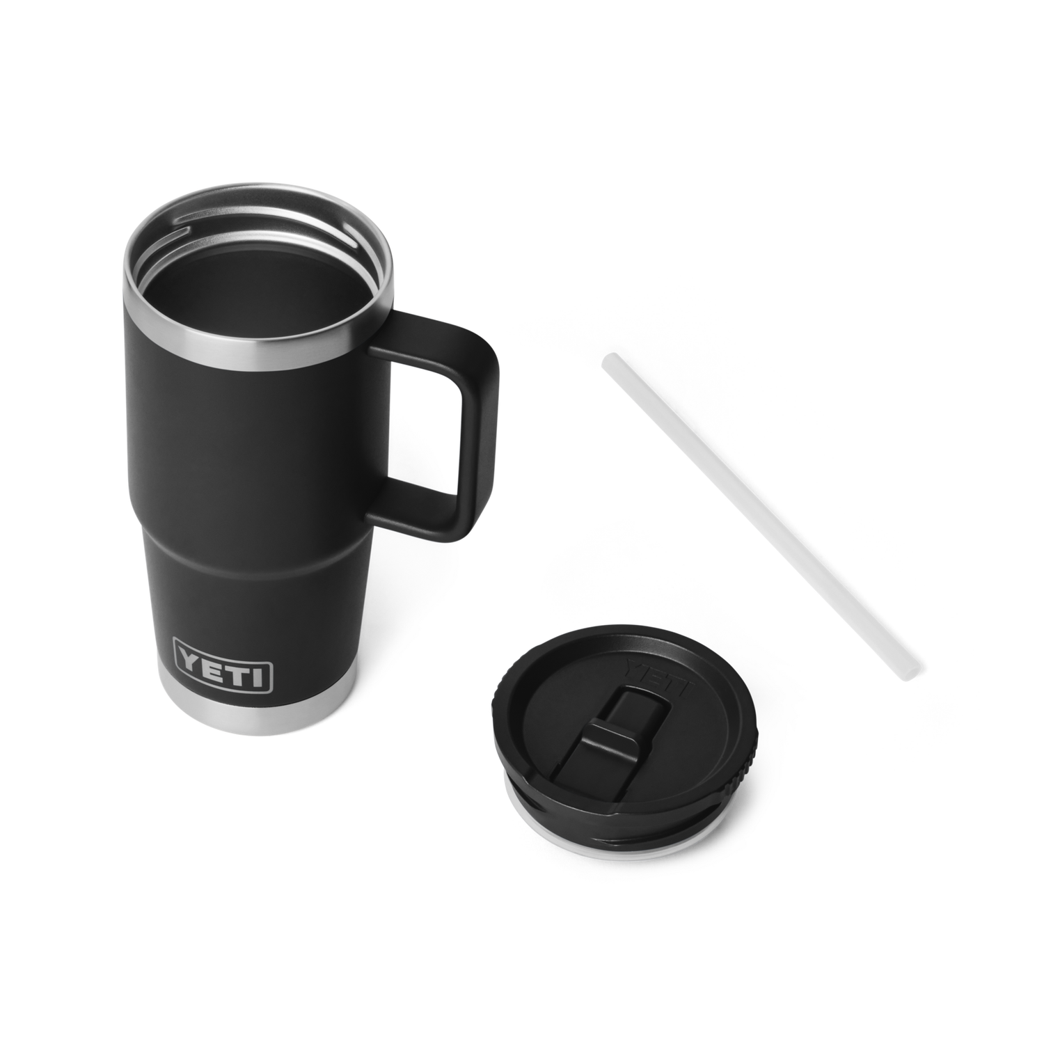 Termo con Popote Rambler® 600ml (20oz) YETI - Estaca Outdoors