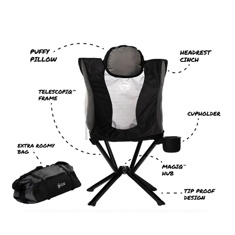 Silla Plegable Para Camping EpiQ Lounge CLIQ