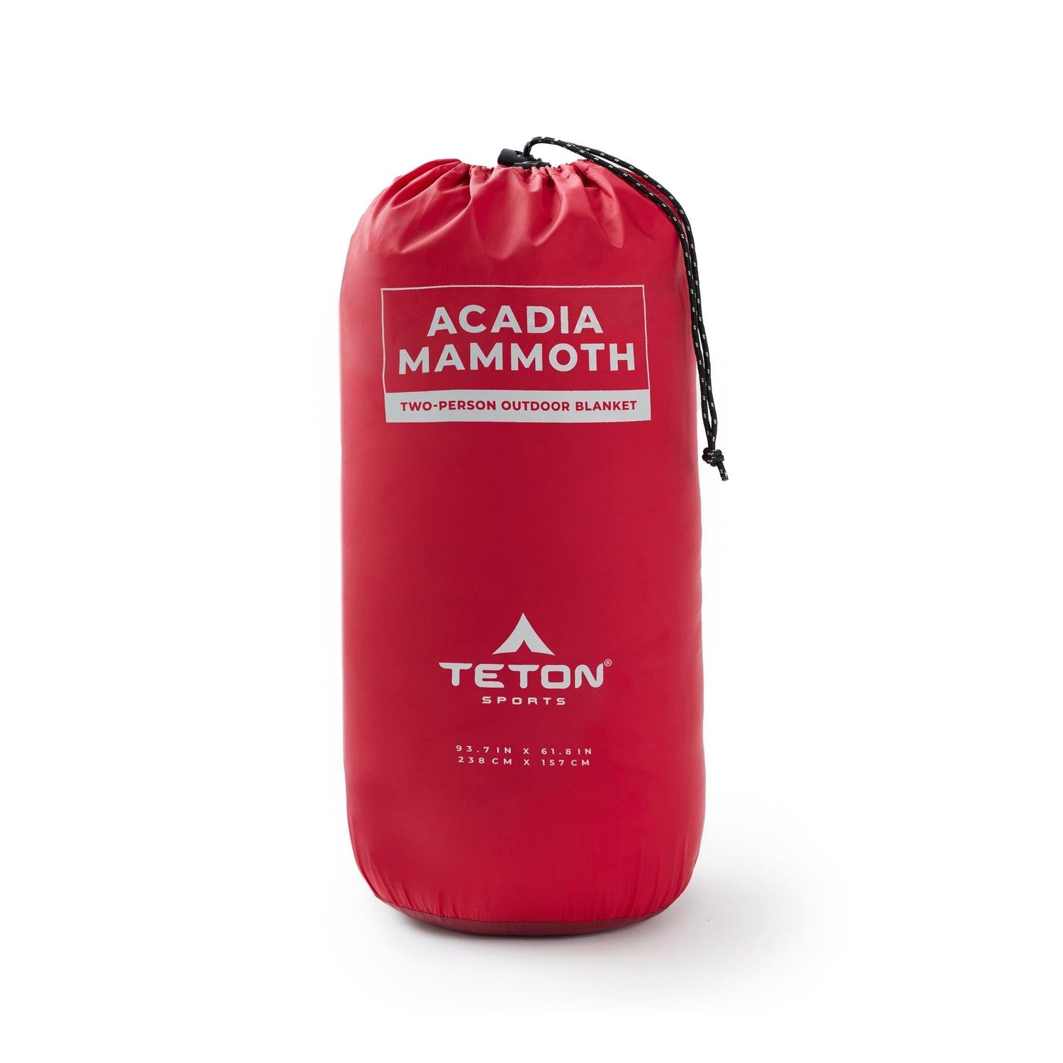 Manta de Camping / Colcha para Exteriores Acadia Mammoth Para Dos Personas TETON - Estaca Outdoors