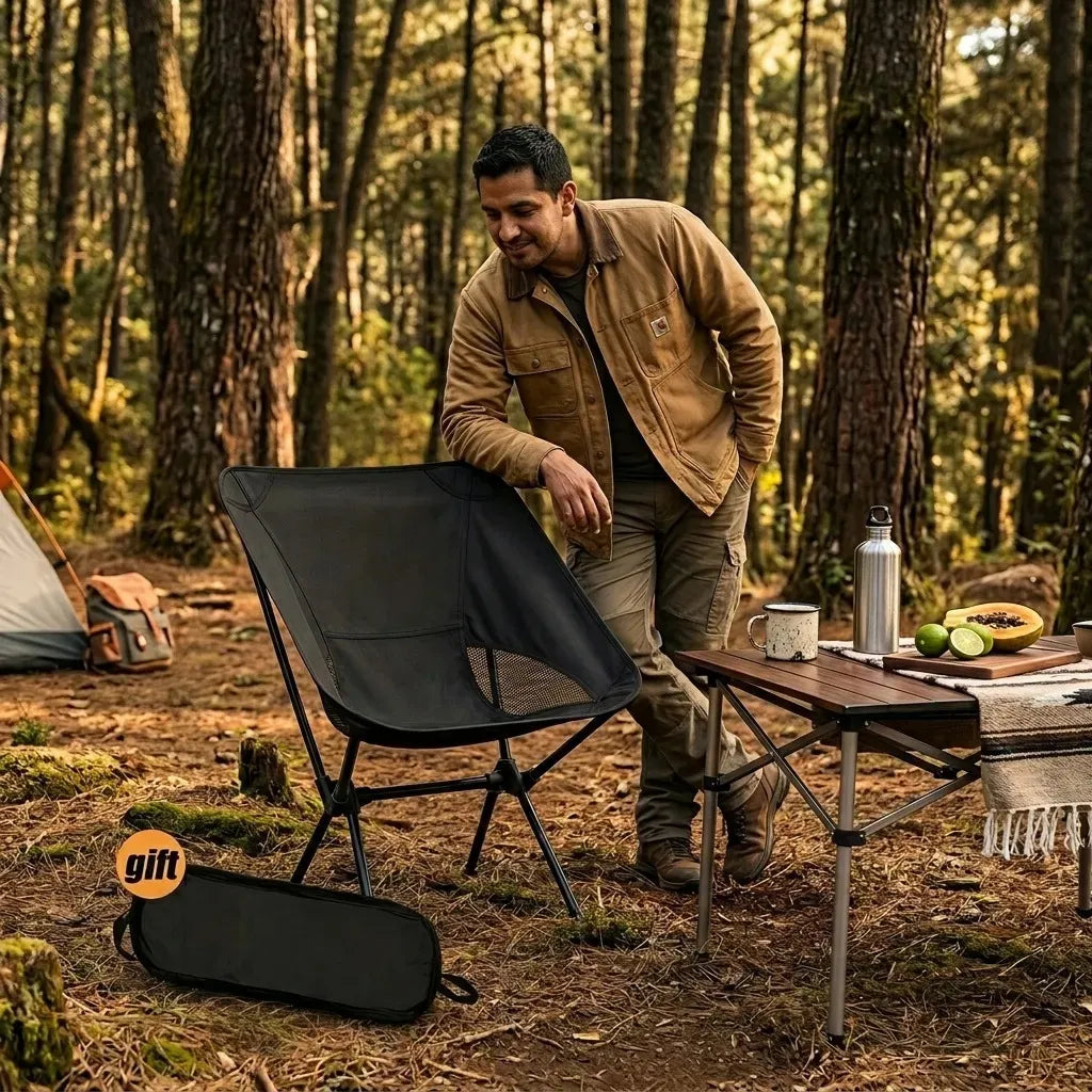 Silla Plegable Portátil Para Camping Playa Exteriores