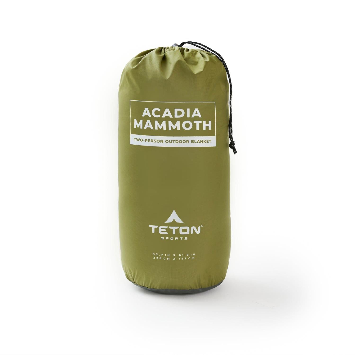 Manta de Camping / Colcha para Exteriores Acadia Mammoth Para Dos Personas TETON - Estaca Outdoors