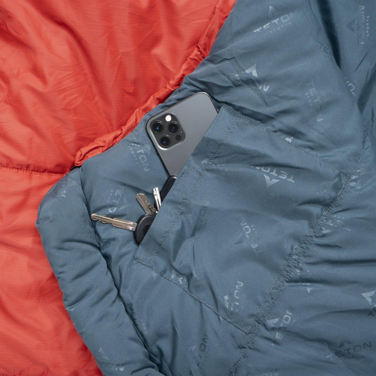 Sleeping Tipo Momia LEEF 30°F (-1°C) Mediano (1.90m) TETON - Estaca Outdoors