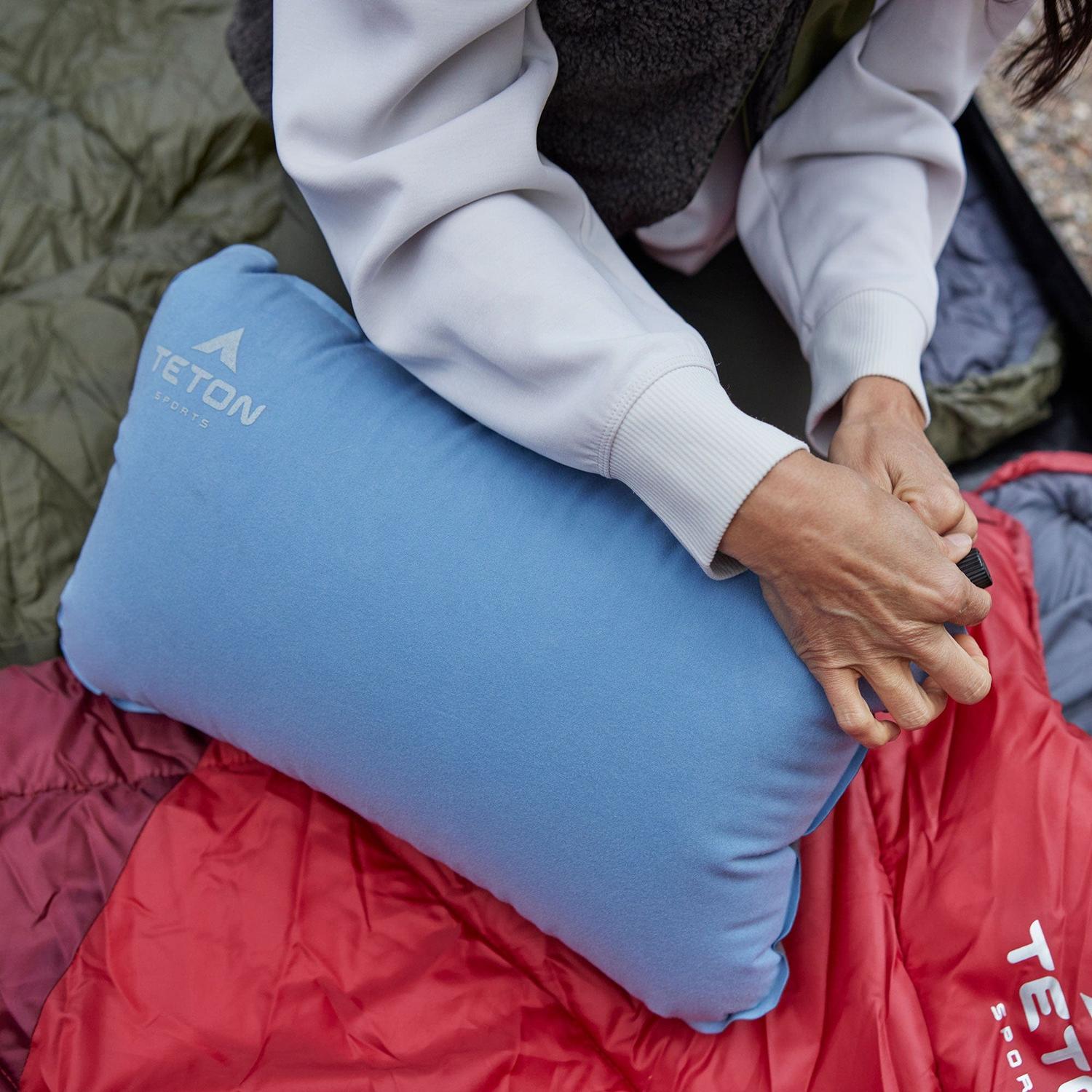 Almohada de Viaje Autoinflable Skyline TETON - Estaca Outdoors