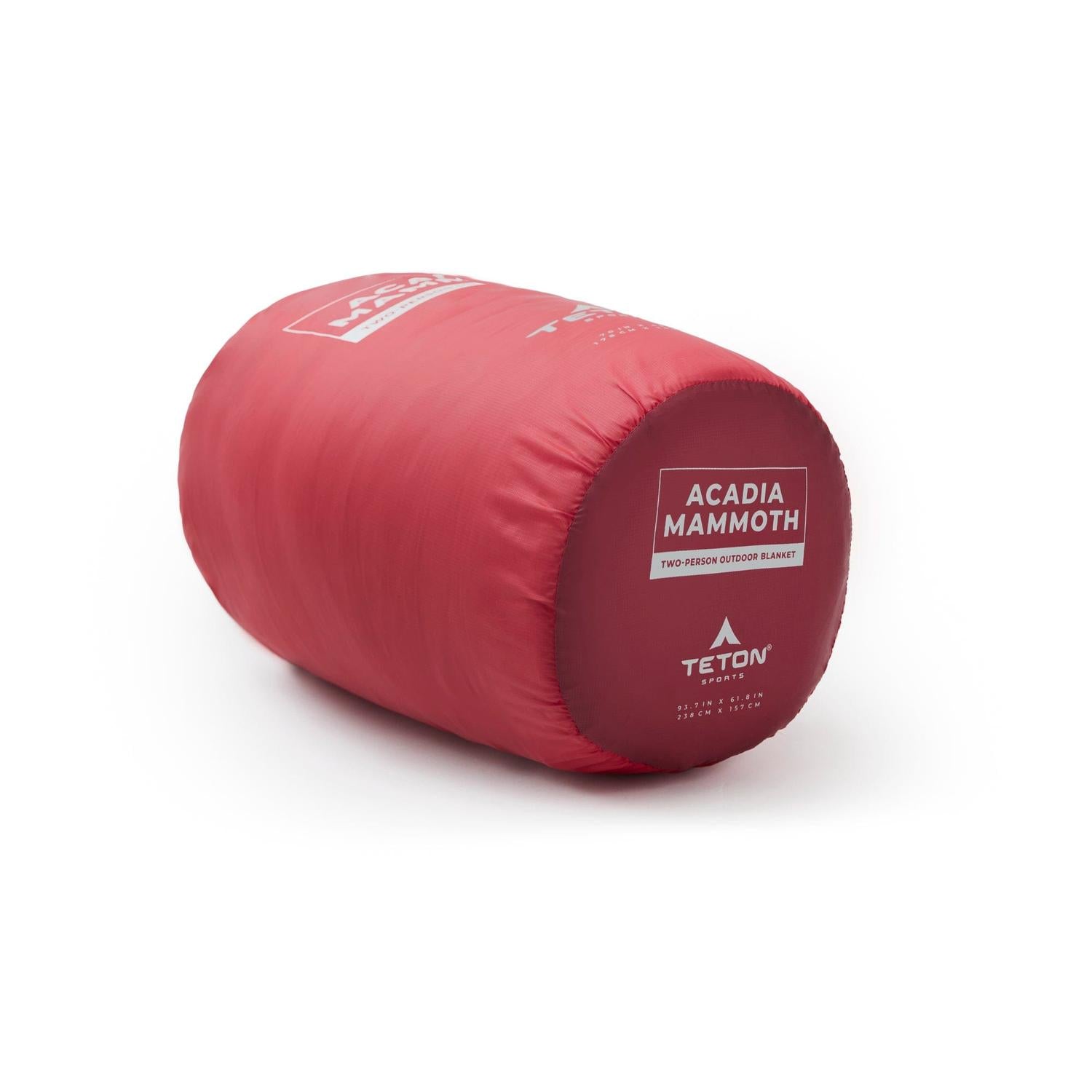 Manta de Camping / Colcha para Exteriores Acadia Mammoth Para Dos Personas TETON - Estaca Outdoors