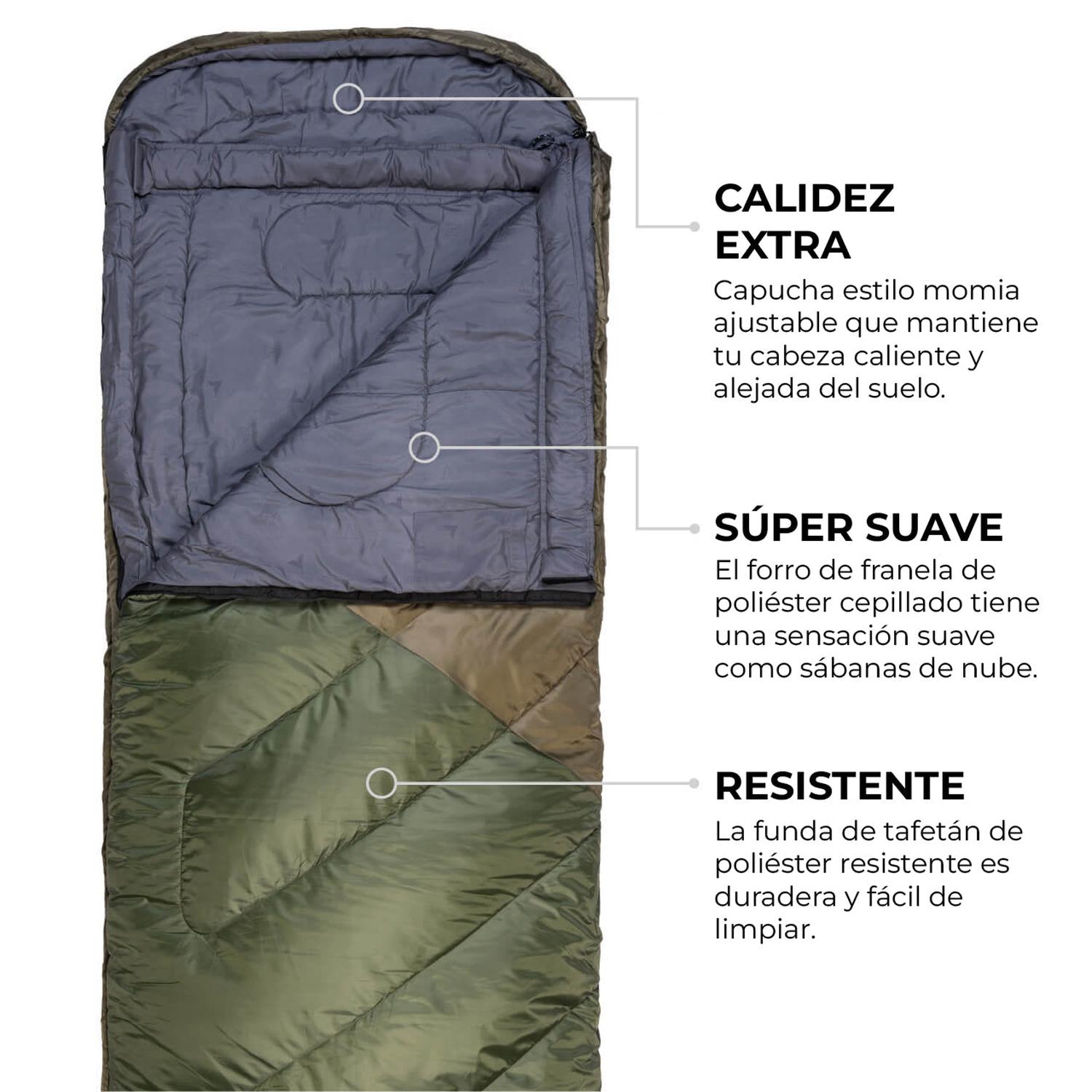 Sleeping Celsius Grand XXL 0°F (-18°C) TETON - Estaca Outdoors