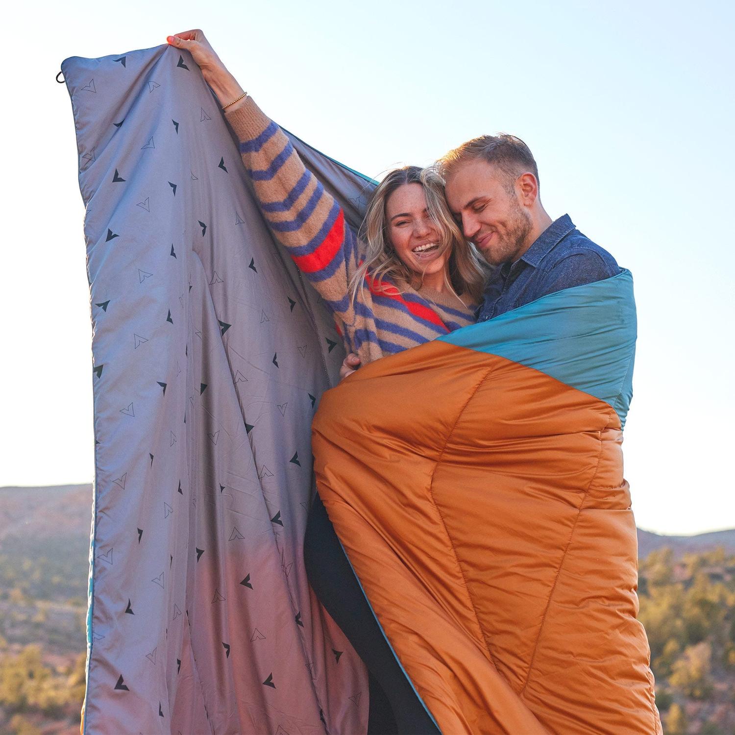 Manta de Camping / Colcha para Exteriores Acadia Mammoth Para Dos Personas TETON - Estaca Outdoors