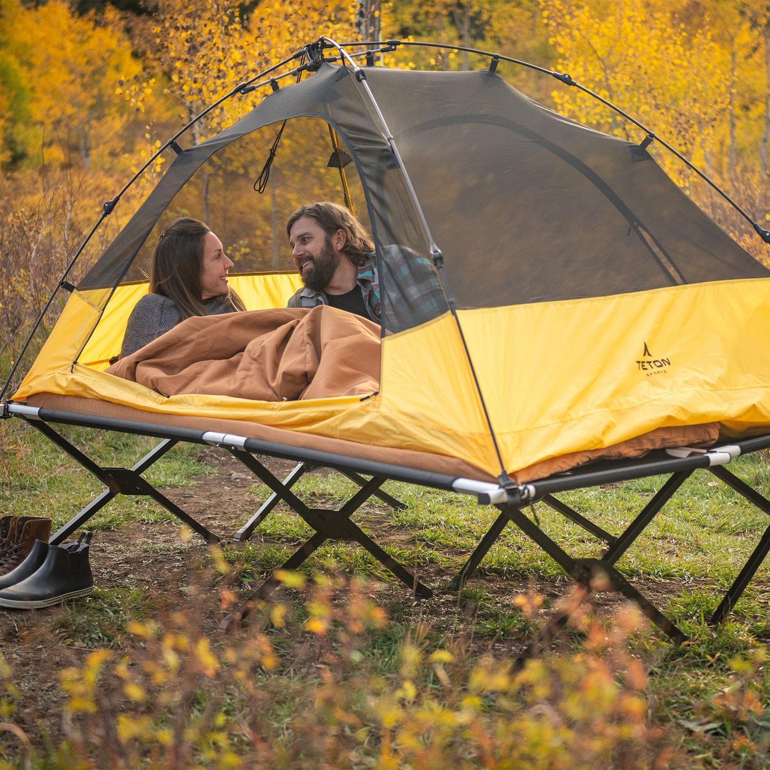 Catre Plegable "Universal XL" TETON (2m x 70cm) - Estaca Outdoors