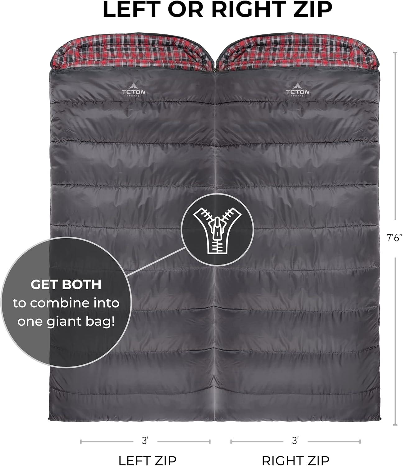 Sleeping "Celsius" XL -25°F (-31°C) TETON - Estaca Outdoors