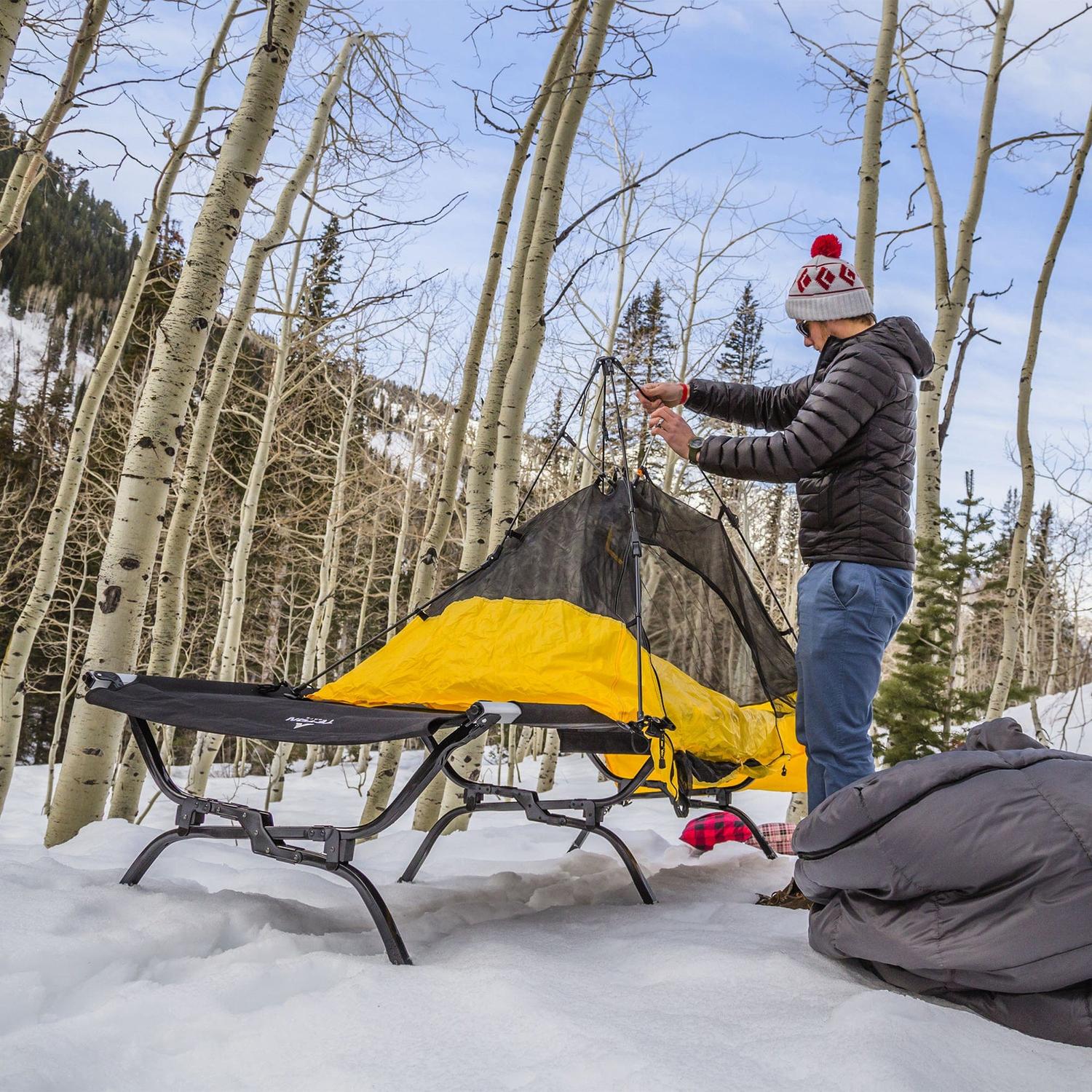 Catre Plegable "Outfitter XXL" TETON (2m x 90cm) - Estaca Outdoors