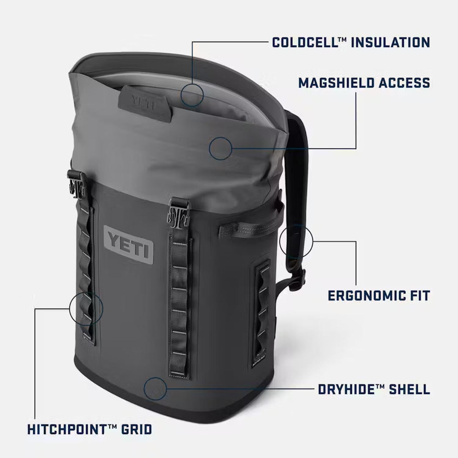 Hielera Blanda Tipo Mochila Hopper M20 YETI - Estaca Outdoors