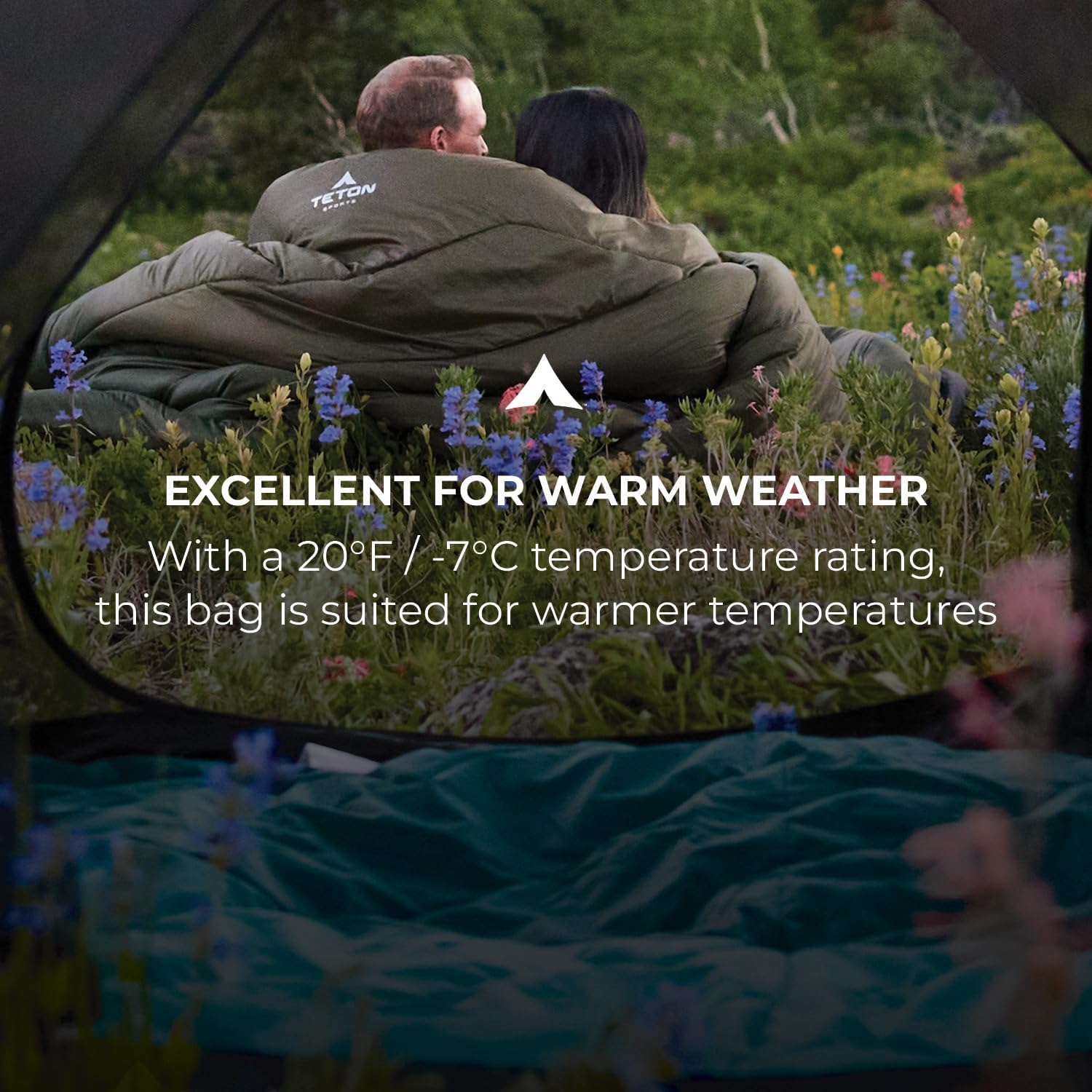 Sleeping Para 2 Personas "Celsius Mammoth" de 20°F (-7°C) TETON