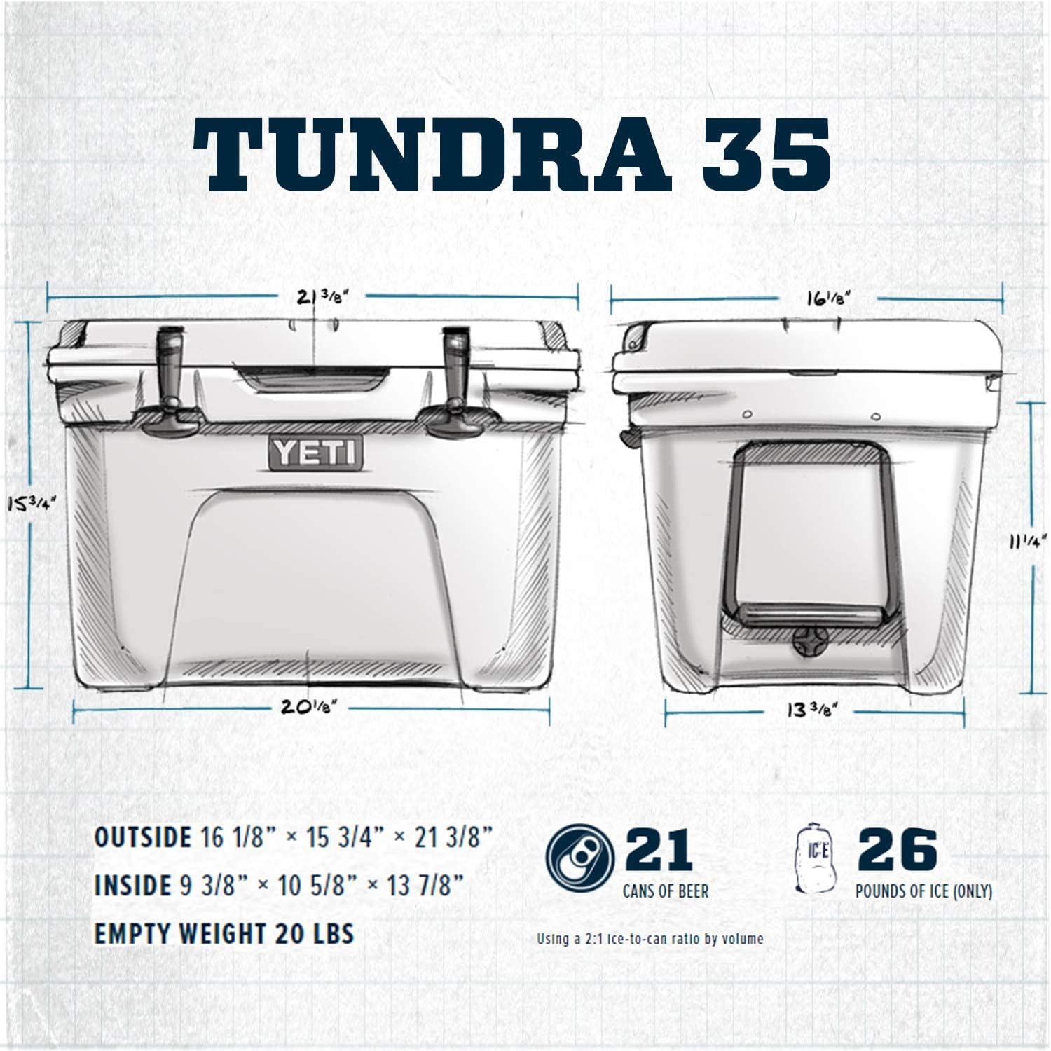 Hielera Tundra 35 YETI - Estaca Outdoors