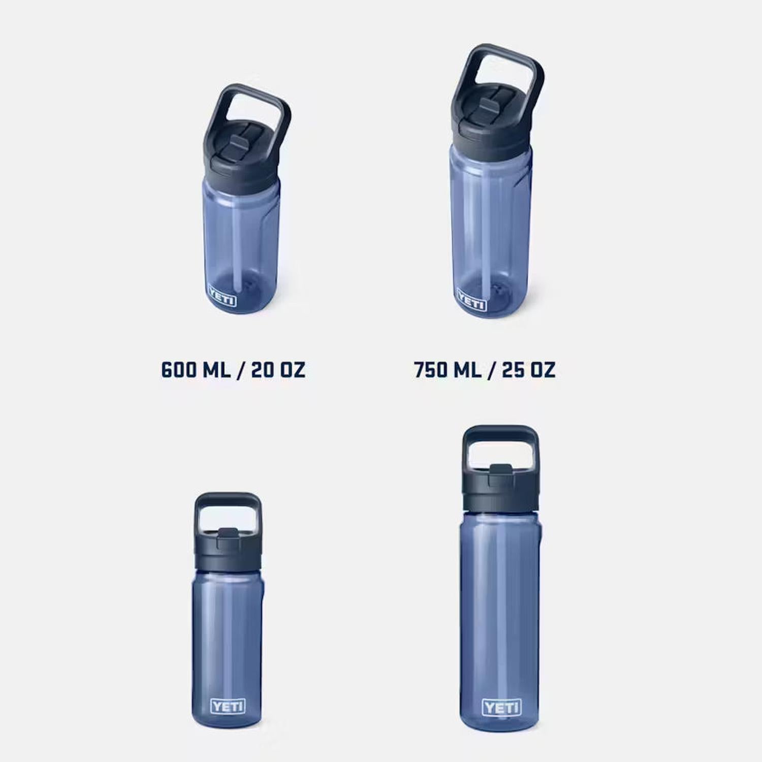 Termo Botella con Popote YONDER® 750ml (25oz) con Tapa Antiderrames  YETI - Estaca Outdoors