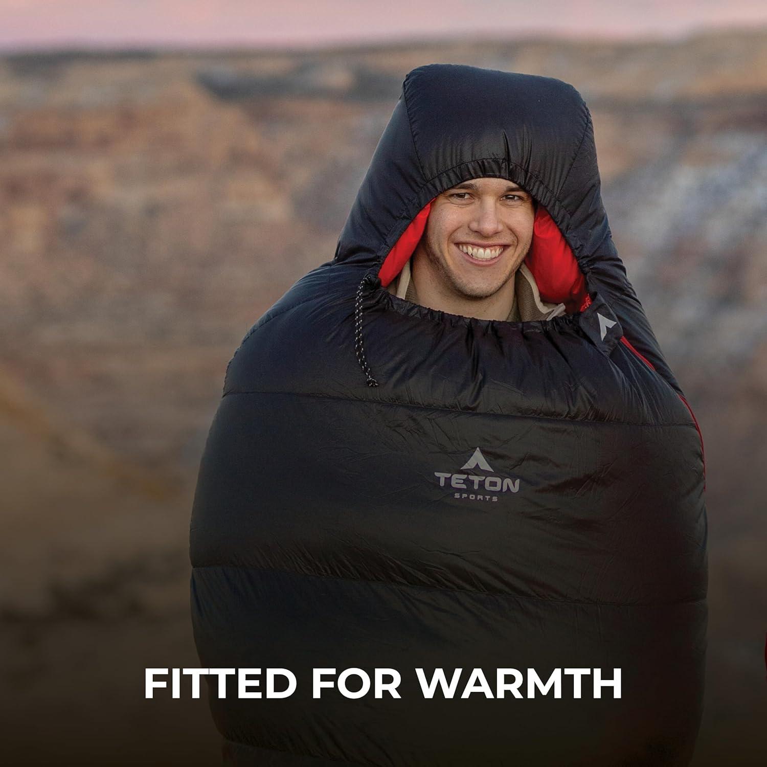 Sleeping Tipo Momia ALTOS 0°F (-18°C) Plumón Alta Montaña TETON - Estaca Outdoors
