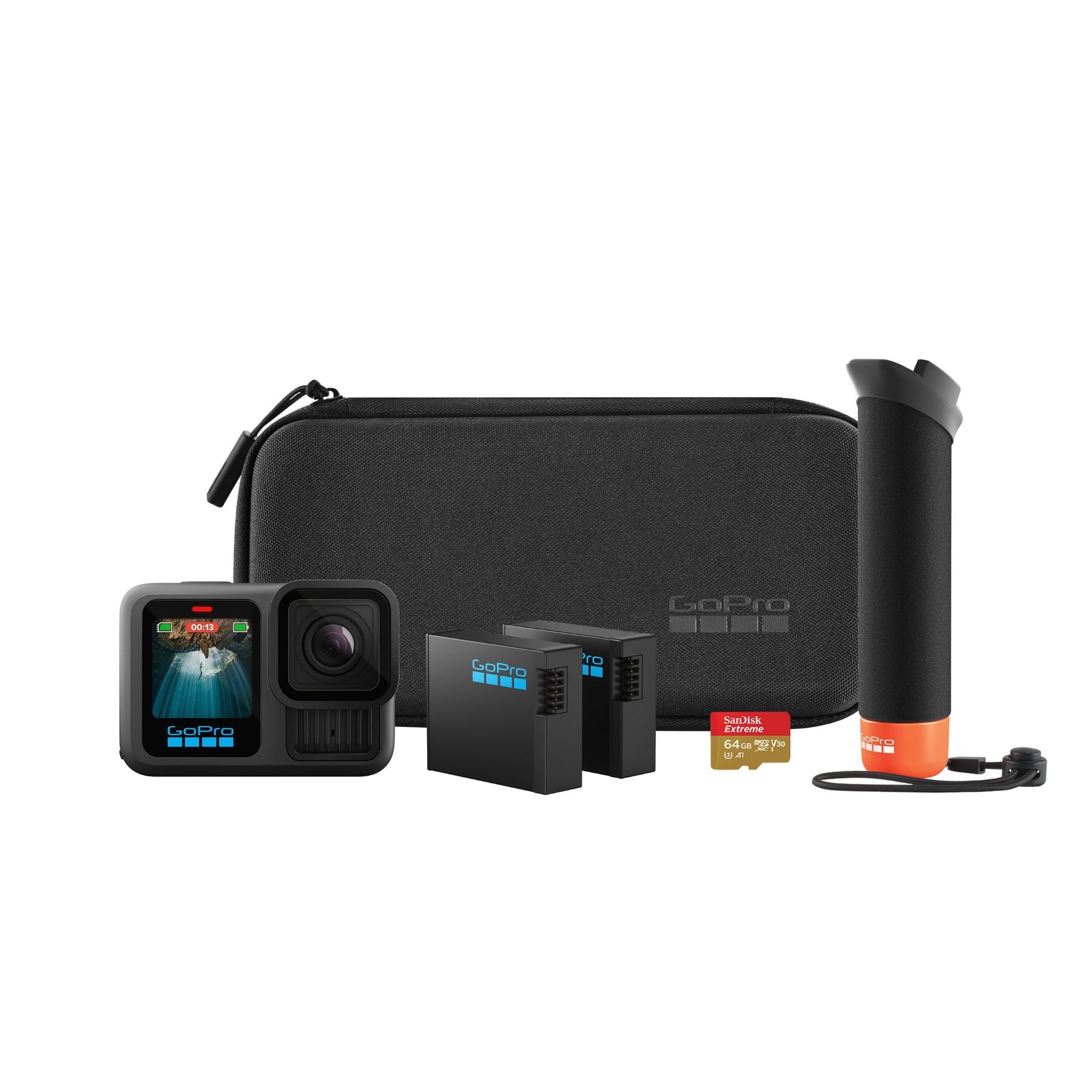 Cámara GoPro HERO 13 BLACK 5.3K ESPECIAL BUNDLE - Estaca Outdoors