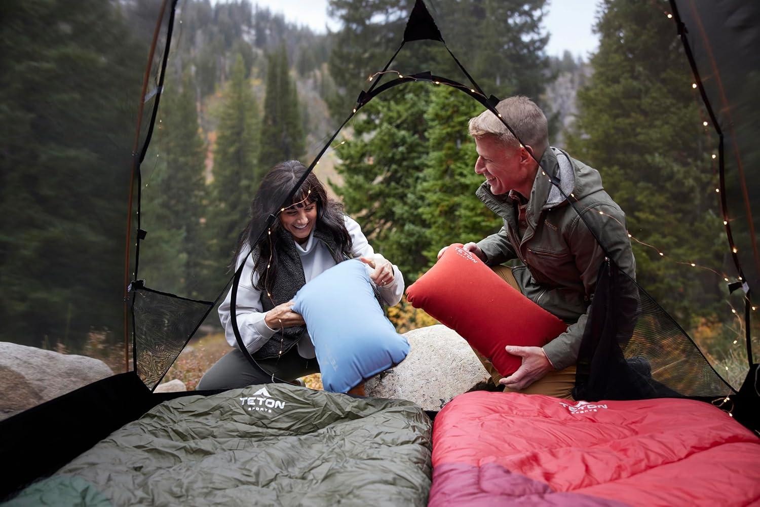 Almohada de Viaje Autoinflable Skyline TETON - Estaca Outdoors