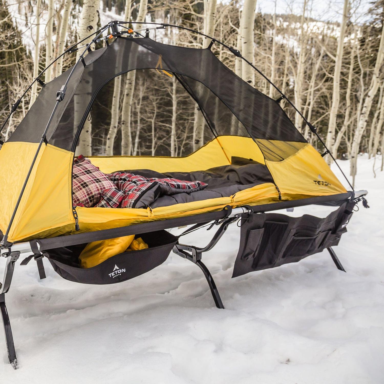 Catre Plegable "Outfitter XXL" TETON (2m x 90cm) - Estaca Outdoors