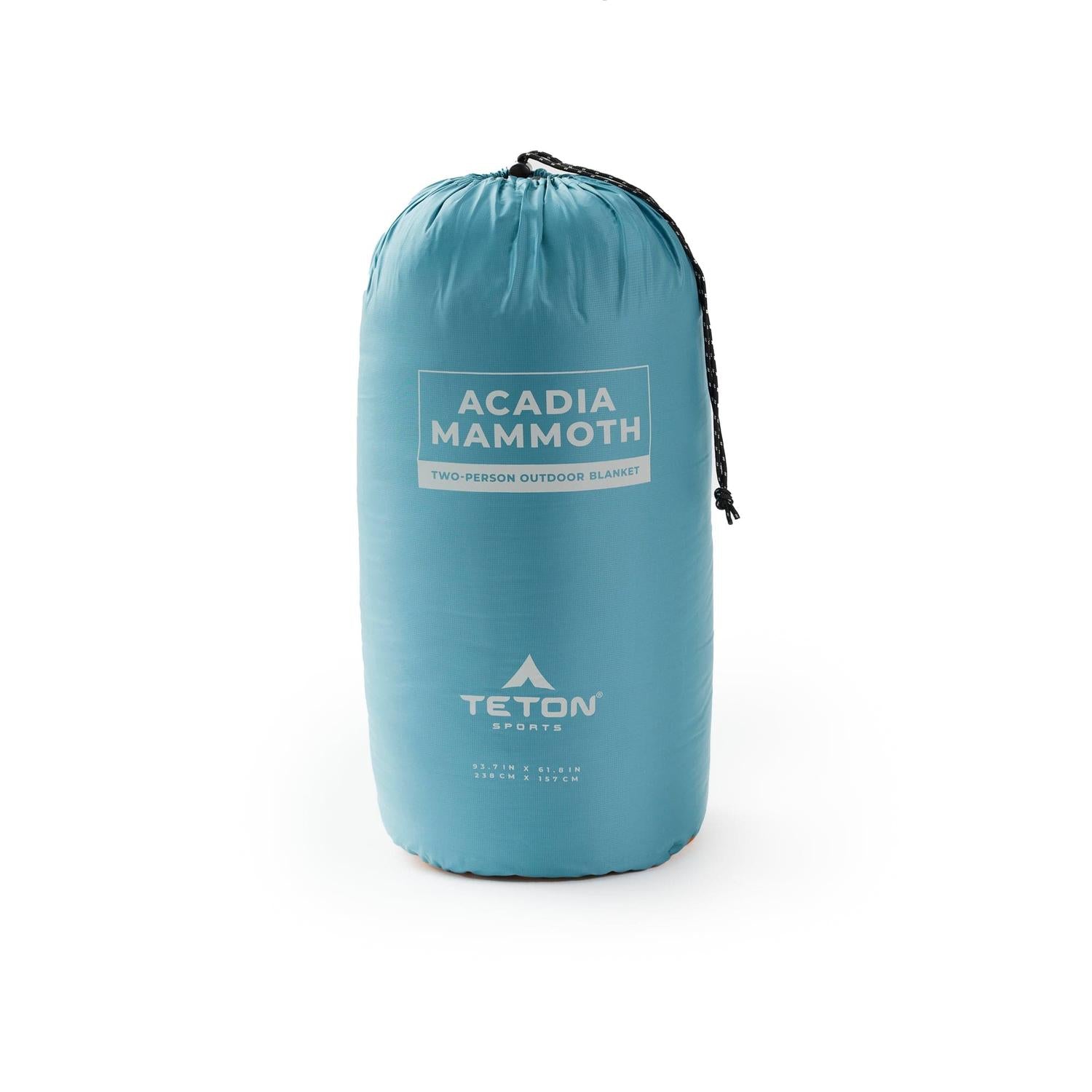 Manta de Camping / Colcha para Exteriores Acadia Mammoth Para Dos Personas TETON - Estaca Outdoors