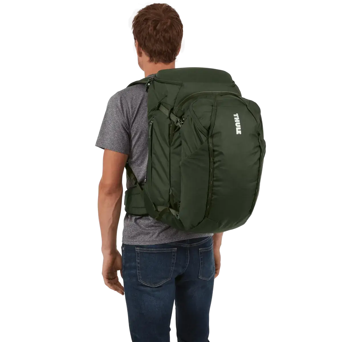 Mochila Landmark 60L Dark Forest Green THULE