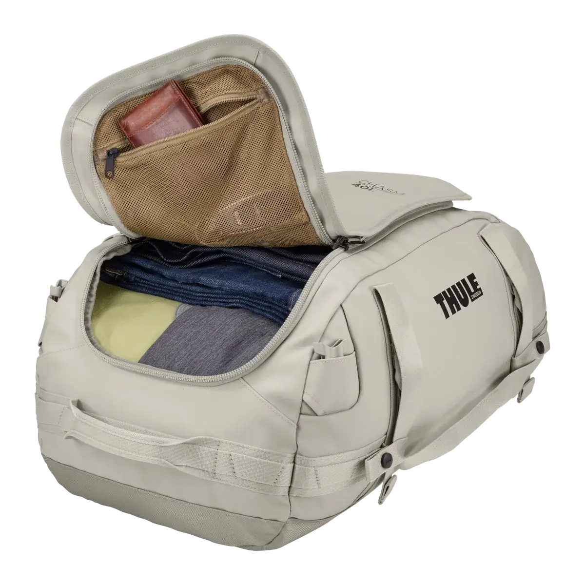 Mochila Deportiva Chasm Duffel 40L Soft Sand THULE