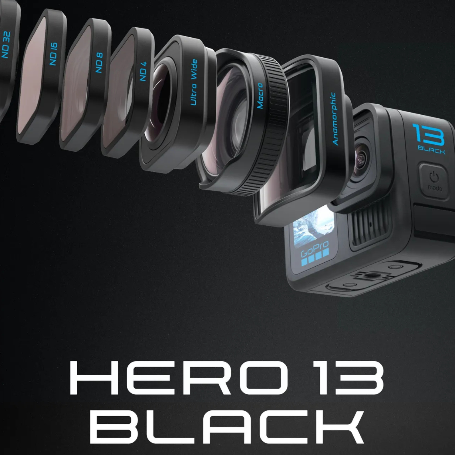 Cámara GoPro HERO 13 BLACK 5.3K ESPECIAL BUNDLE - Estaca Outdoors