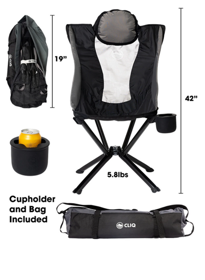 Silla Plegable Para Camping EpiQ Lounge CLIQ