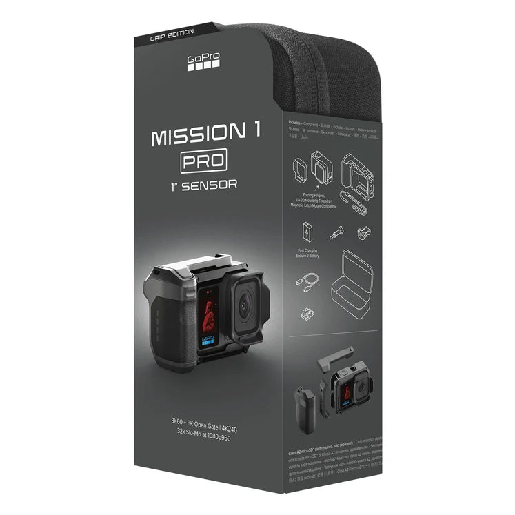 CAMARA GOPRO MISSION 1 PRO GRIP EDITION