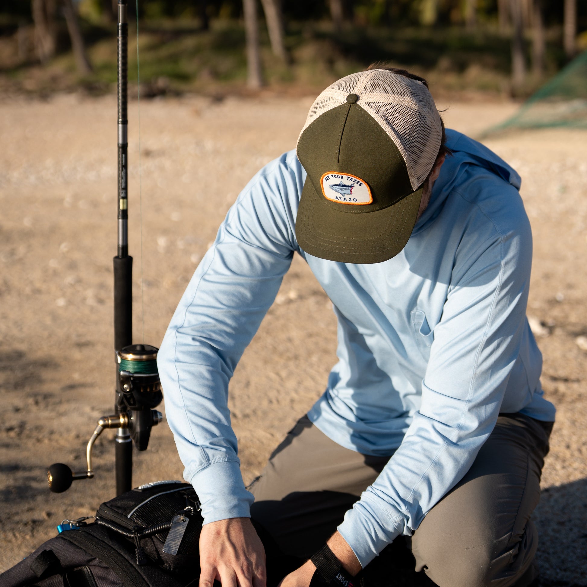 Gorra 5 Panel - Pay your Taxes ATAJO - Estaca Outdoors
