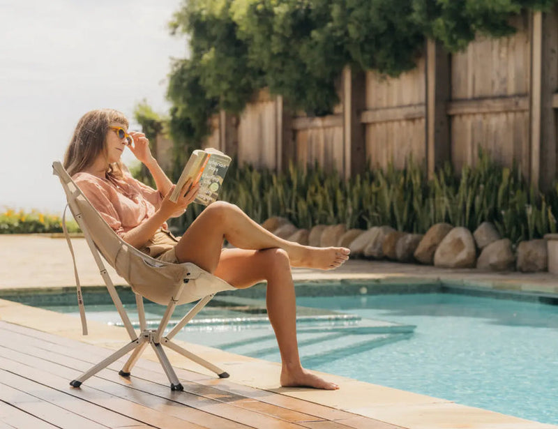 Silla Plegable Para Camping Riviera Lounge CLIQ