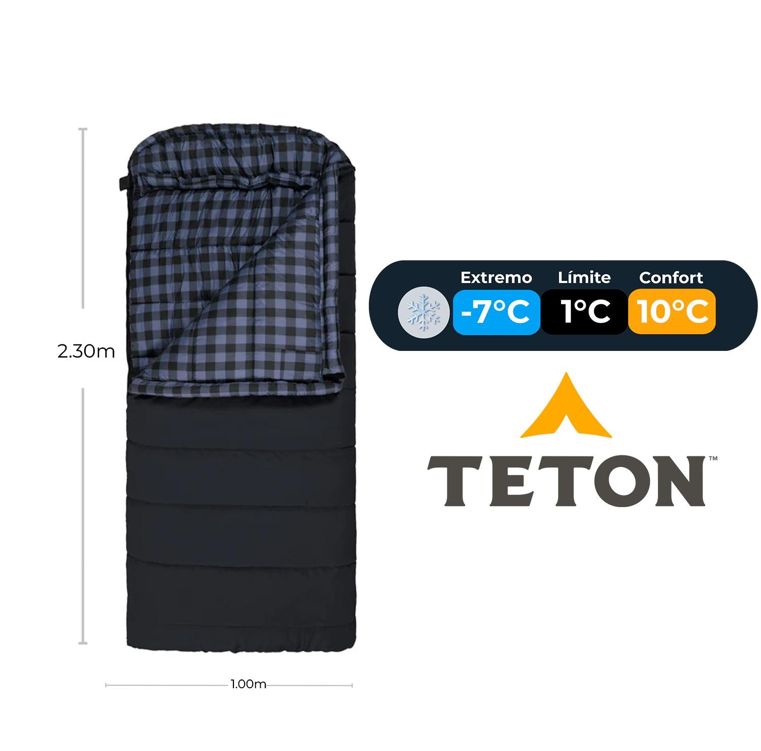 Sleeping Bridger Canvas 20°F (-7°C) TETON - Estaca Outdoors