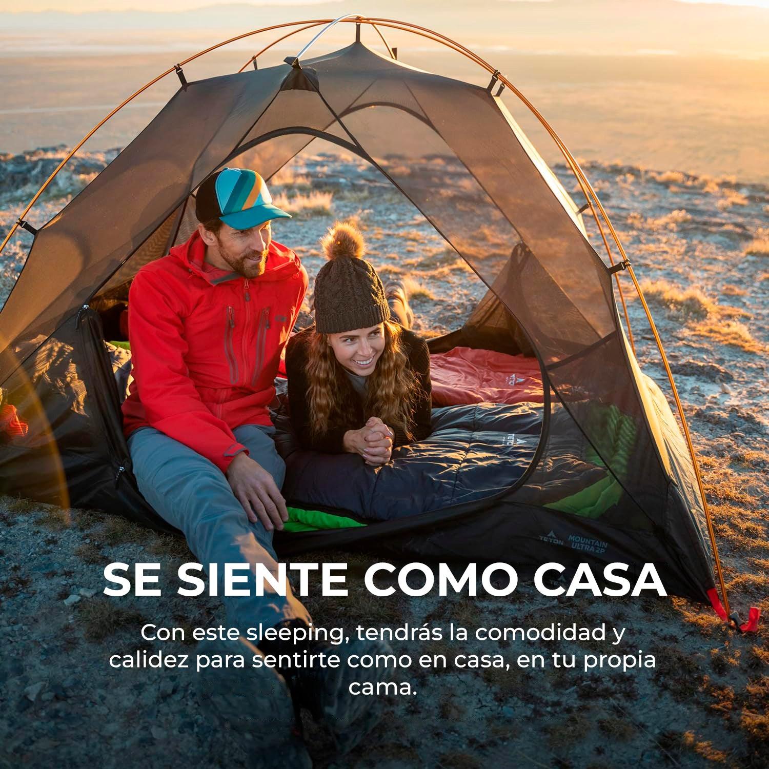 Sleeping Tipo Momia LEEF 0°F (-18°C) TETON - Estaca Outdoors