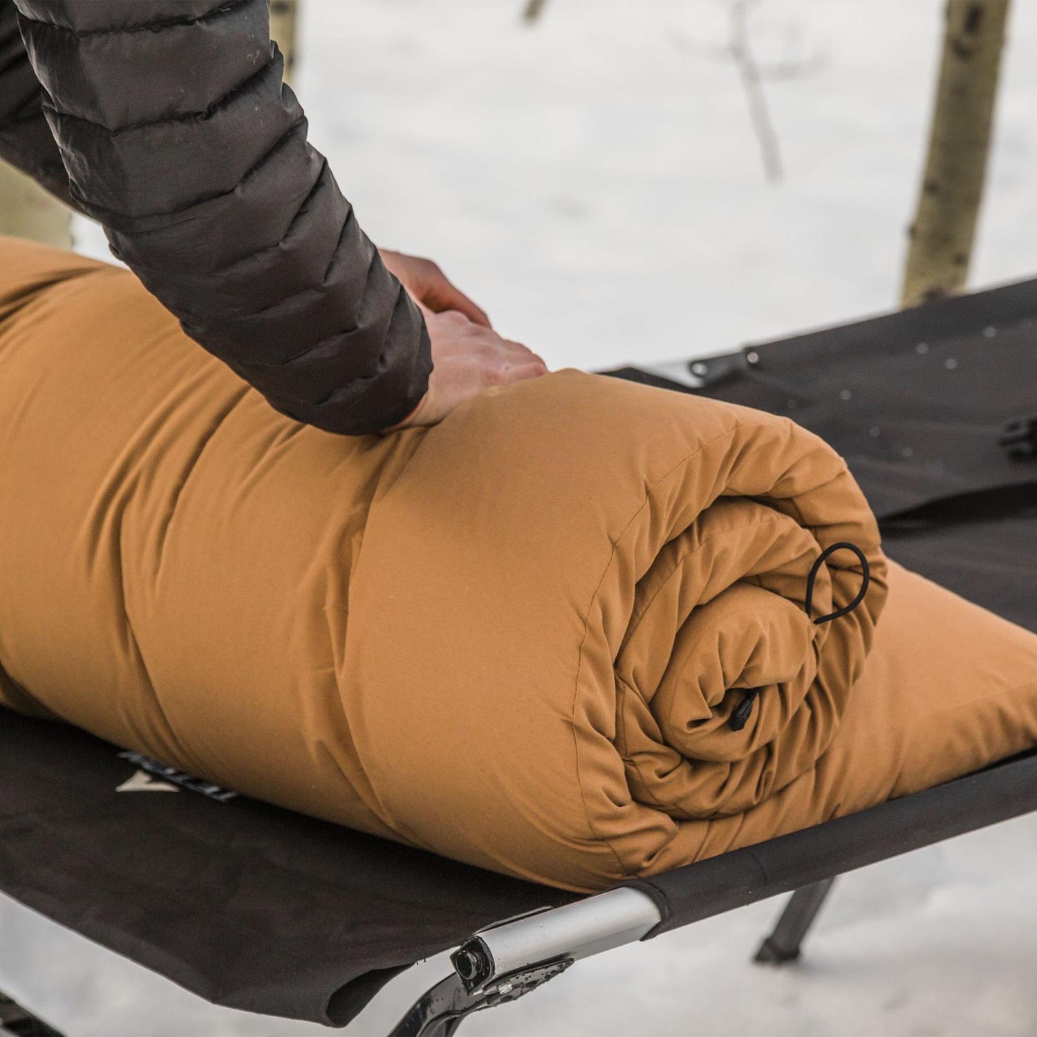 Bajo Sleeping Pad Enrollable para Camping "Adventurer" (1.80m x 55cm) TETON - Estaca Outdoors