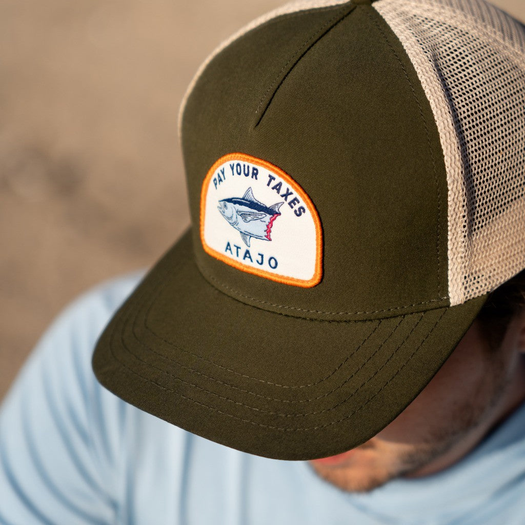Gorra 5 Panel - Pay your Taxes ATAJO - Estaca Outdoors