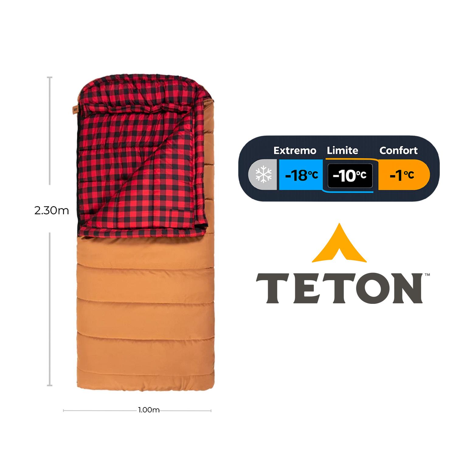 Sleeping Bridger Canvas 0°F (-18°C) TETON - Estaca Outdoors
