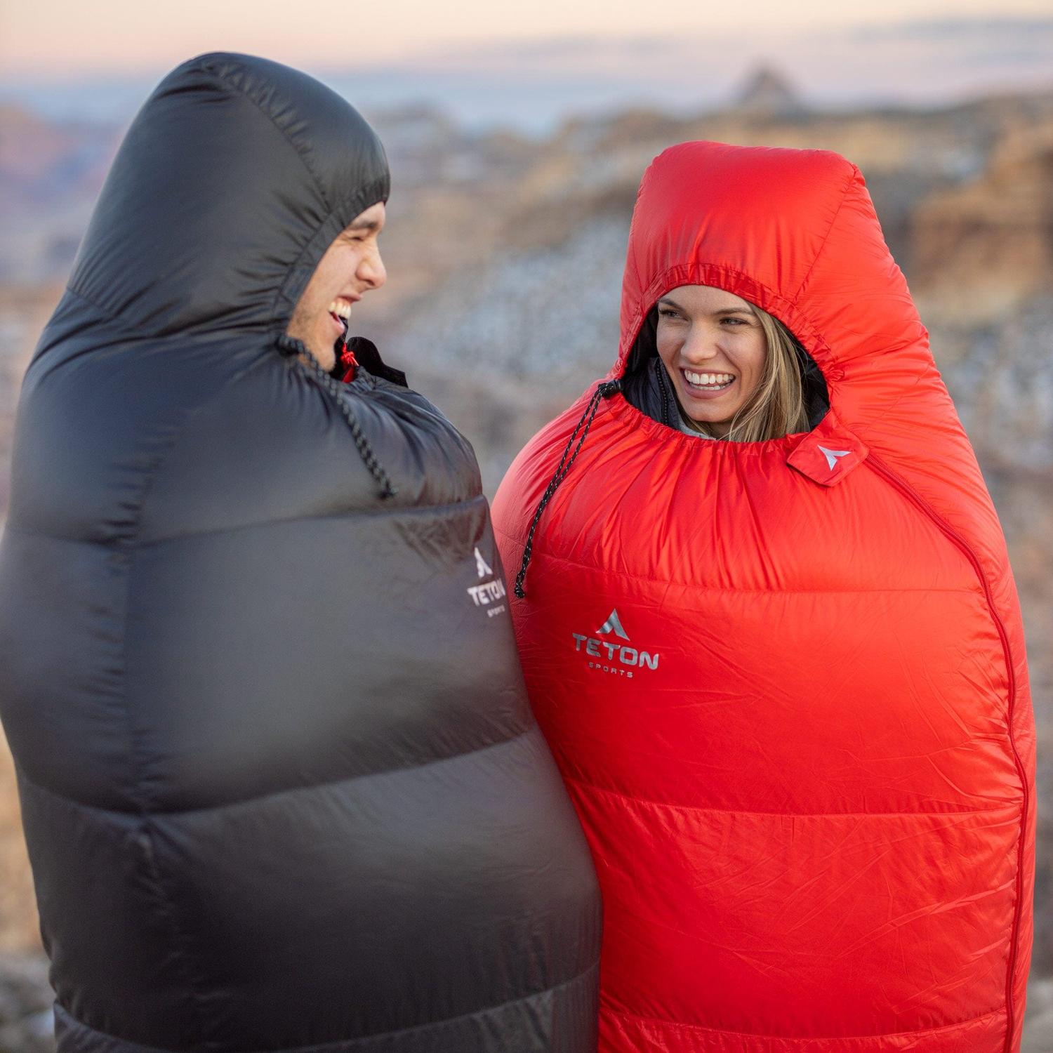 Sleeping Tipo Momia ALTOS 0°F (-18°C) Plumón Alta Montaña TETON - Estaca Outdoors