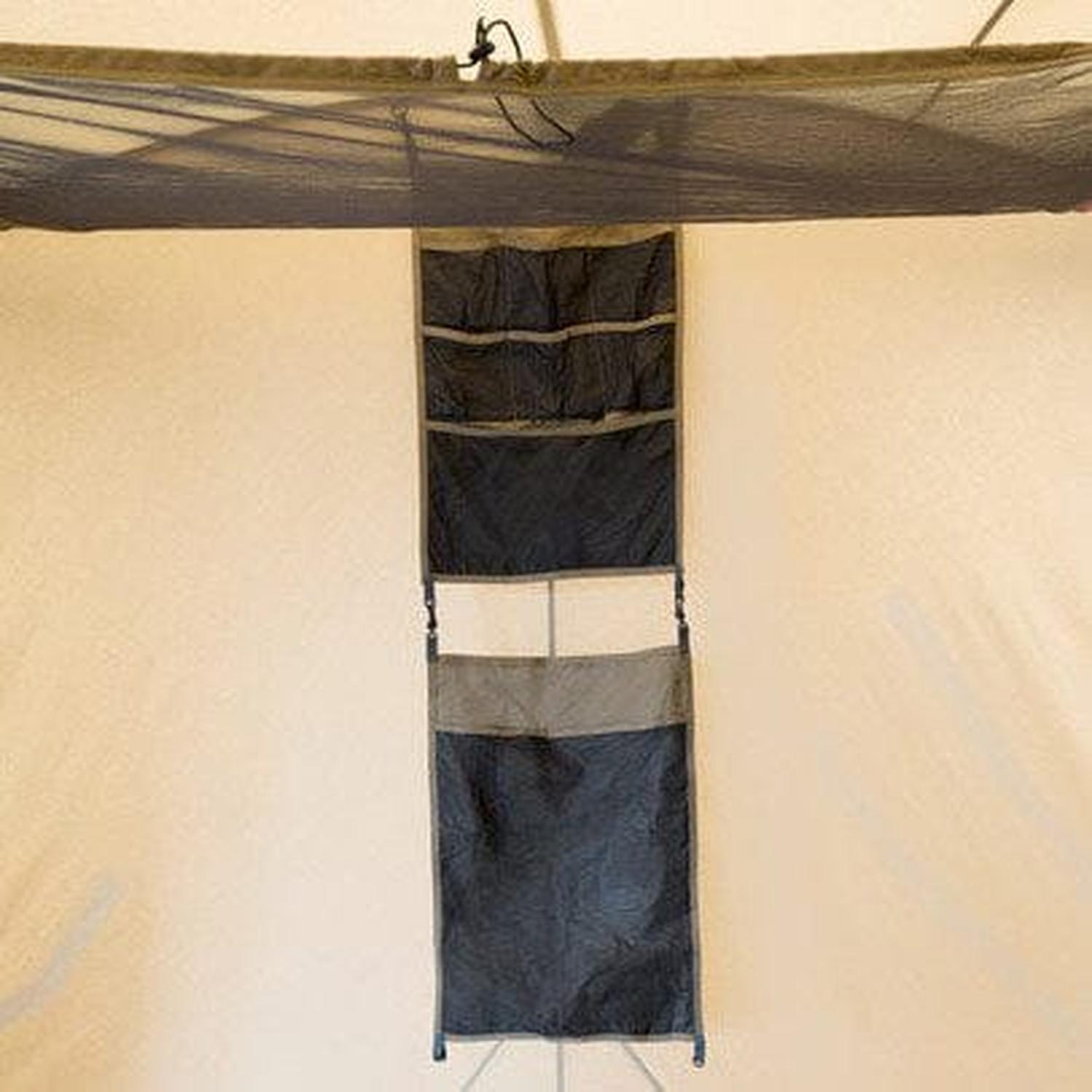 Casa de Campaña de Lona de Algodón Mesa 10' (3mx3m) Para 6 Personas (4 Estaciones) TETON - Estaca Outdoors