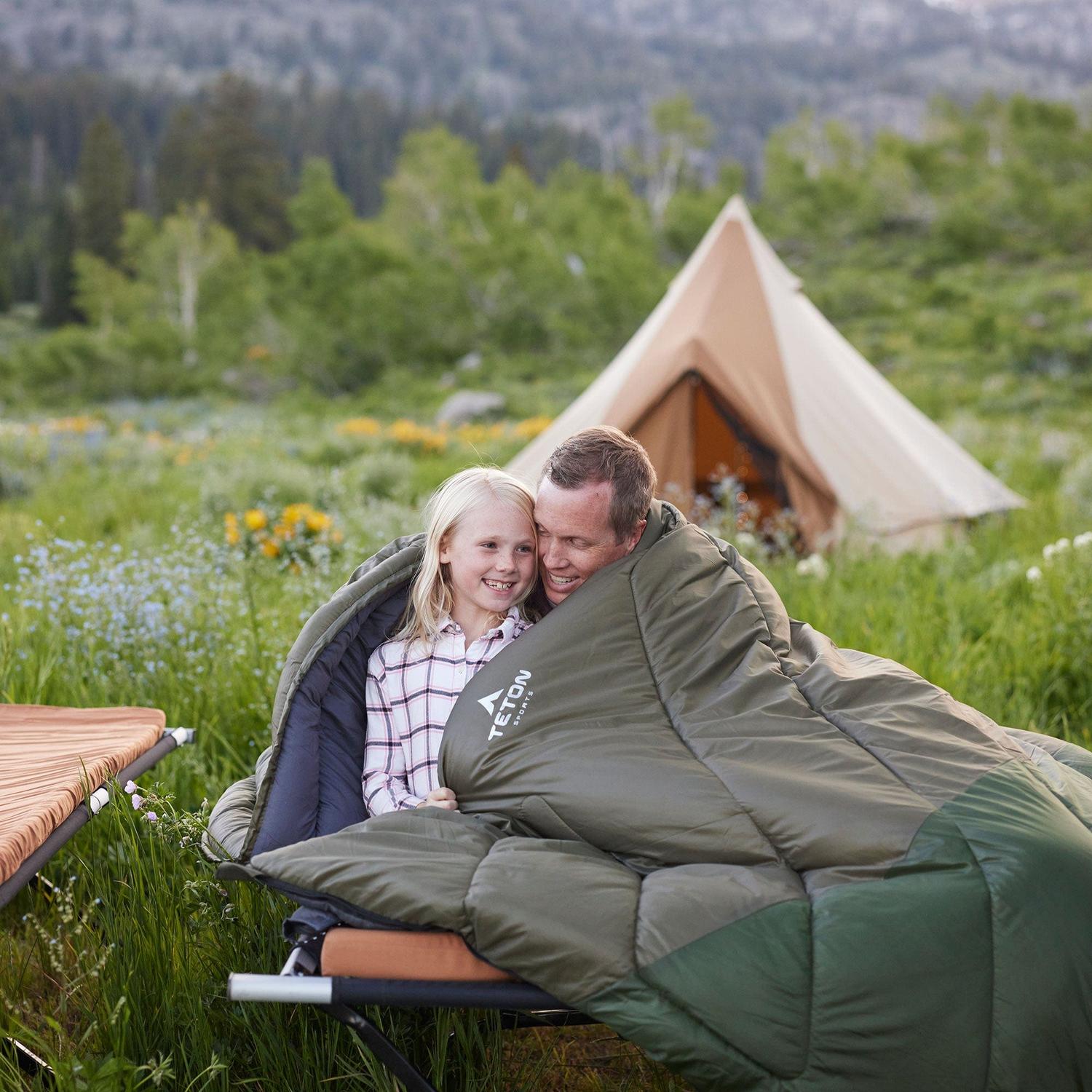 Sleeping Para 2 Personas "Celsius Mammoth" de 20°F (-7°C) TETON - Estaca Outdoors