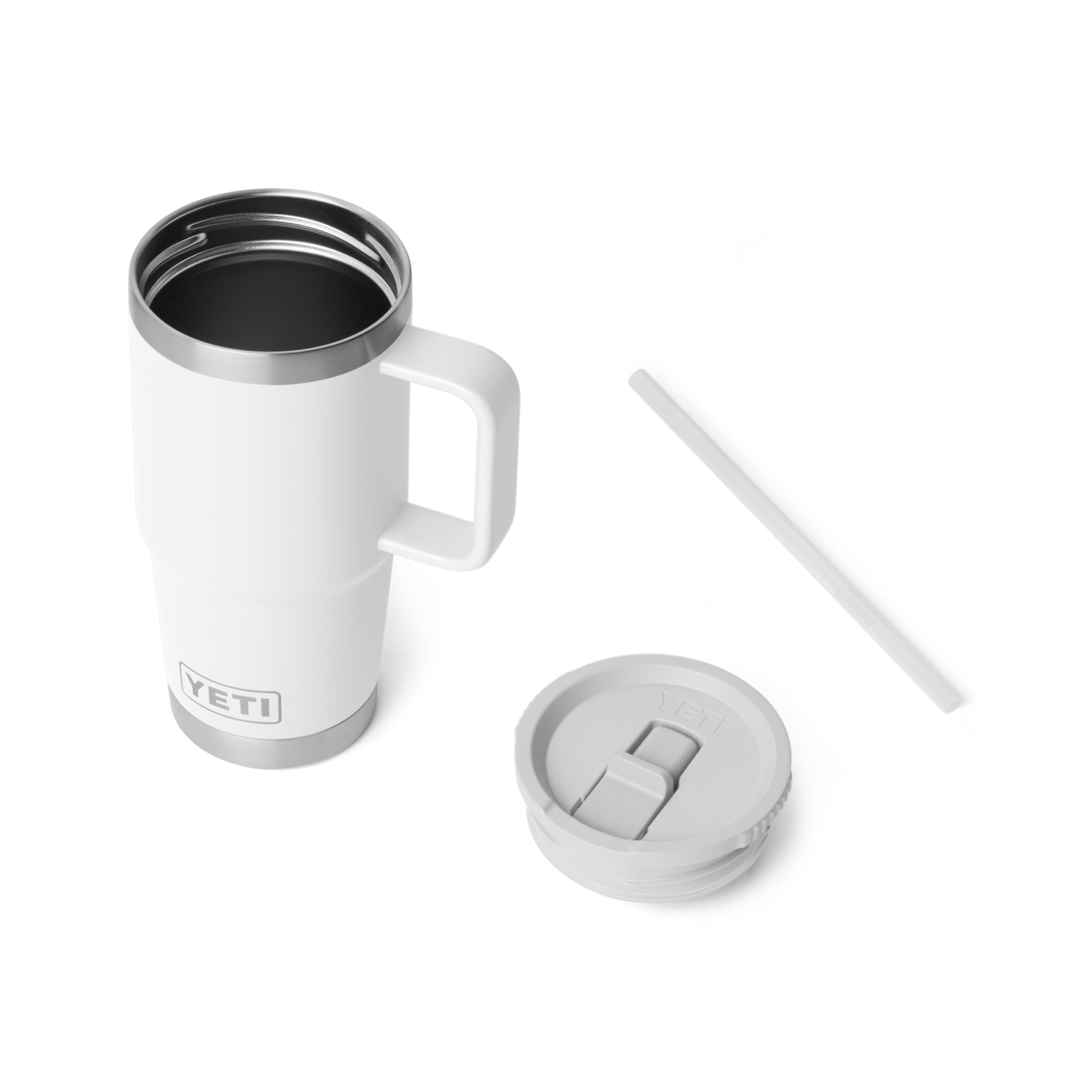 Termo con Popote Rambler® 600ml (20oz) YETI - Estaca Outdoors