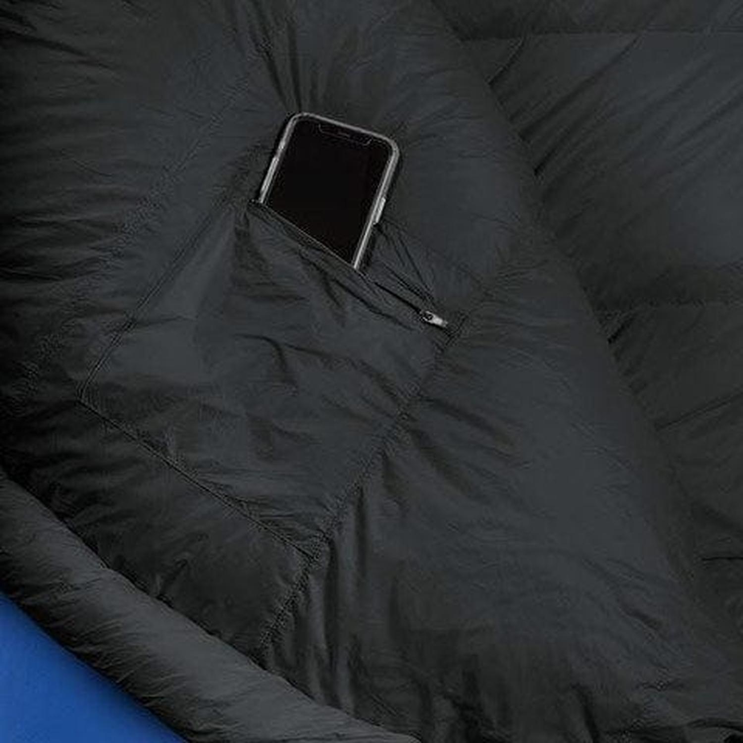 Sleeping Tipo Momia ALTOS 20°F (-7°C) Plumón Azul TETON - Estaca Outdoors