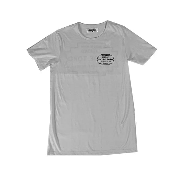 Playera Calidad Tee | Blanca Ojo de Toro