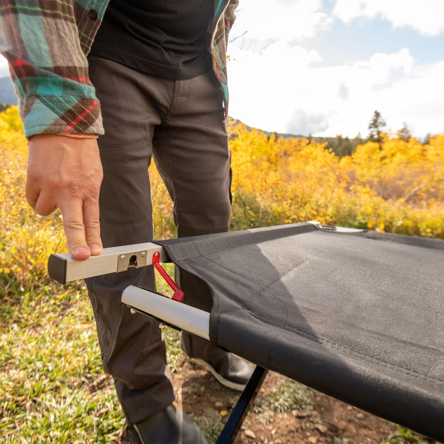 Catre Plegable "Universal XL" TETON (2m x 70cm) - Estaca Outdoors