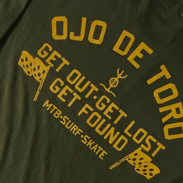 Playera Cobra Tee | Verde Olivo Manga Larga Ojo de Toro - Estaca Outdoors