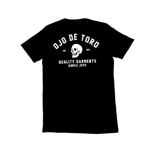 Playera Craneo Tee | Negra Ojo de Toro