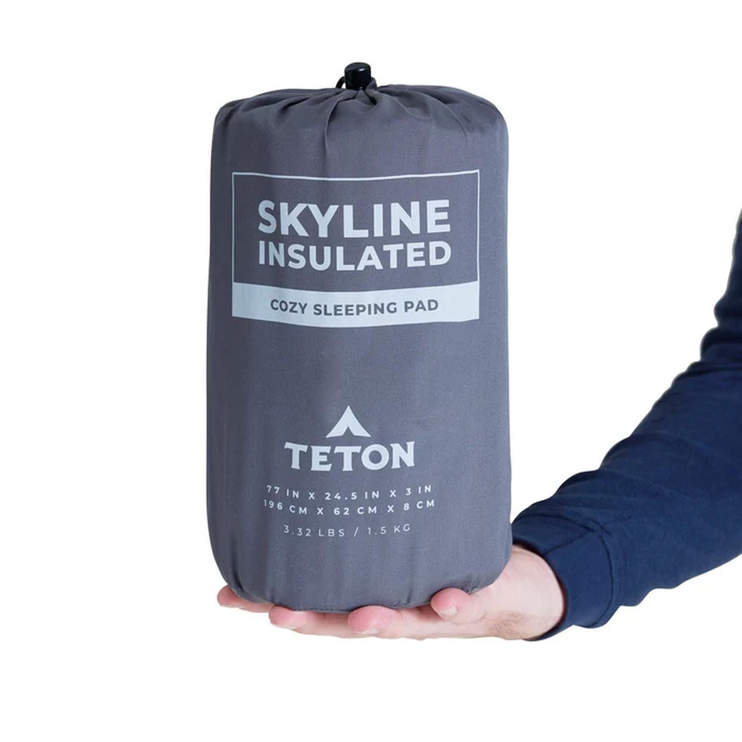Bajo Sleeping Pad Individual Inflable Para Camping SKYLINE TETON - Estaca Outdoors