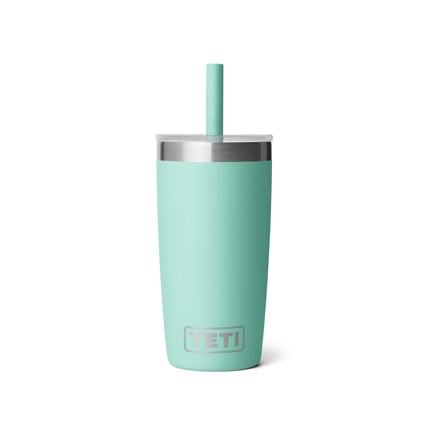 Termo con Tapa y Popote de Silicón Rambler® Jr 295ml (10oz) YETI - Estaca Outdoors