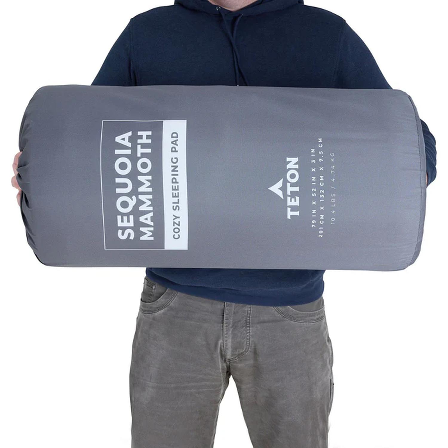 Bajo Sleeping Pad Doble Autoinflable Para Camping SEQUOIA MAMMOTH TETON - Estaca Outdoors