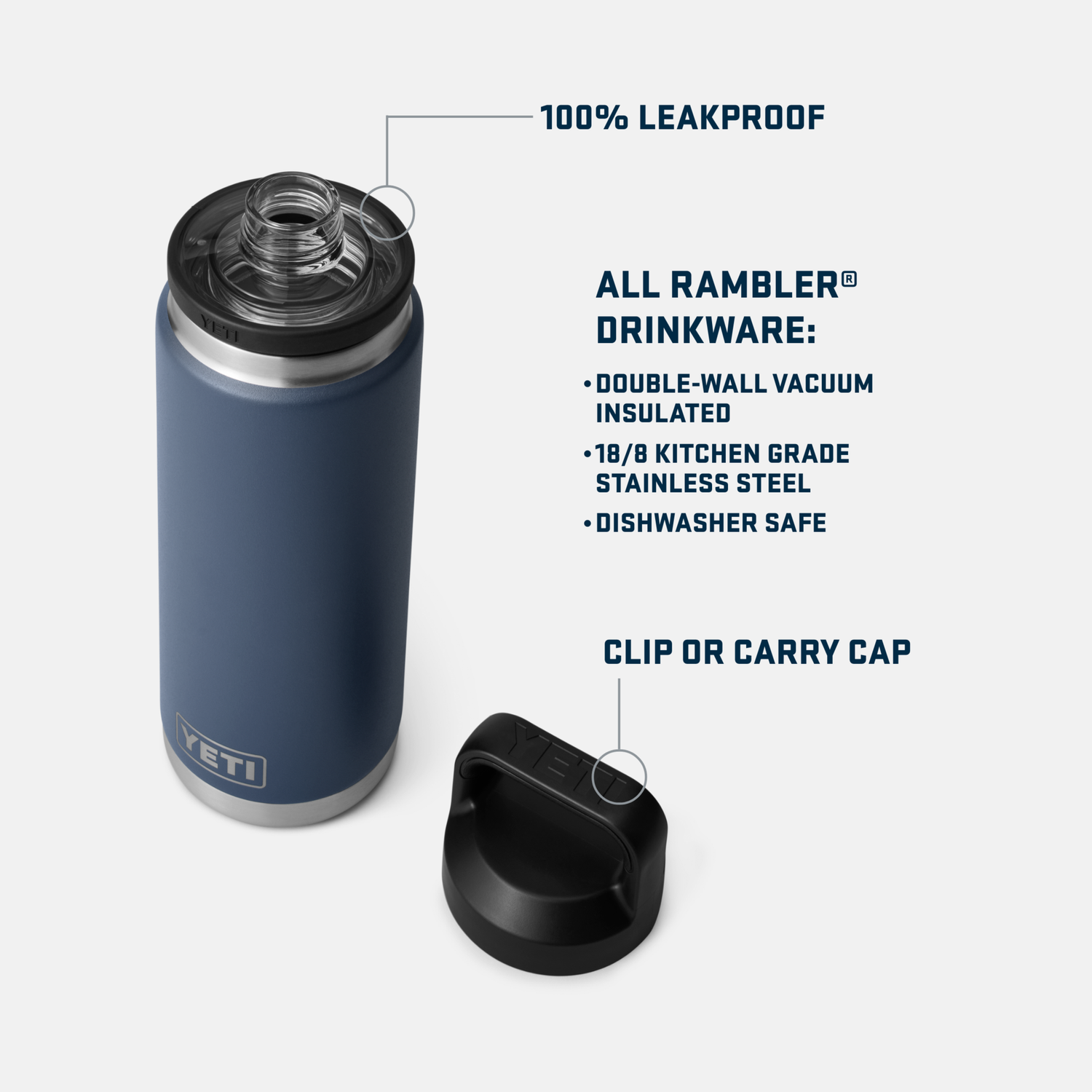 Botella Termo Rambler® 769ml (26oz) YETI - Estaca Outdoors